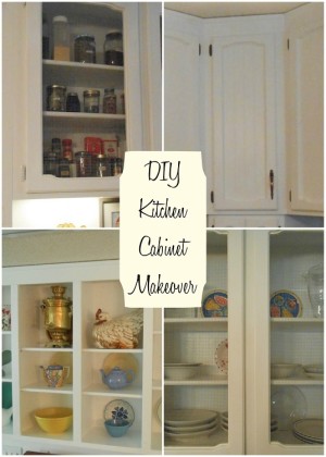 DIY Kitchen Cabinet Makeover - DIY Inspired
