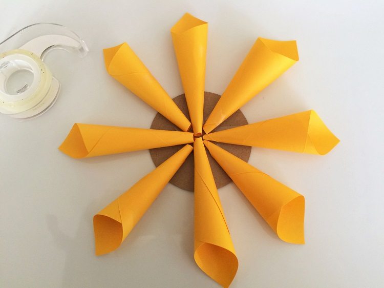 DIY Paper Flower for Gift Wrapping