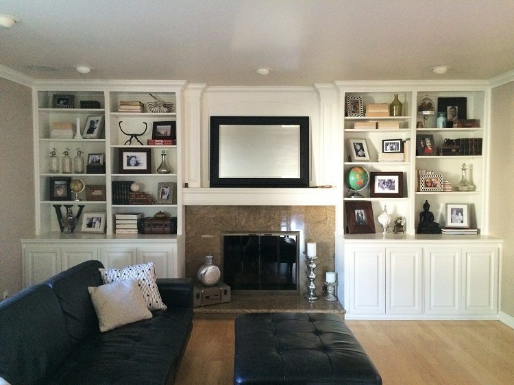 Bookshelf Décor Ideas Diy Inspired, Living Room Bookcase Decor Images