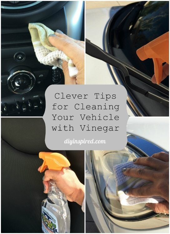 Clever Tips for Cleaning Your Vehicle with Vinegar - DIYInspired.com