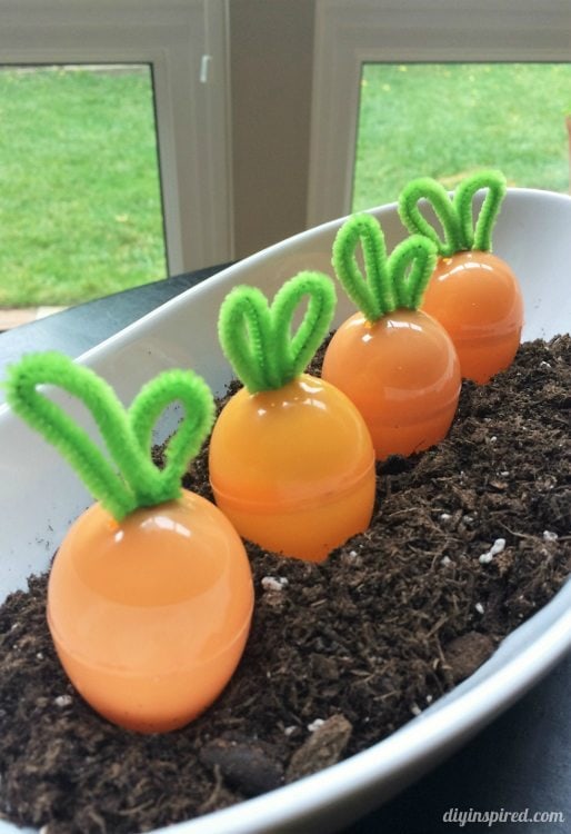 DIY Carrot Easter Eggs - DIY Inspired