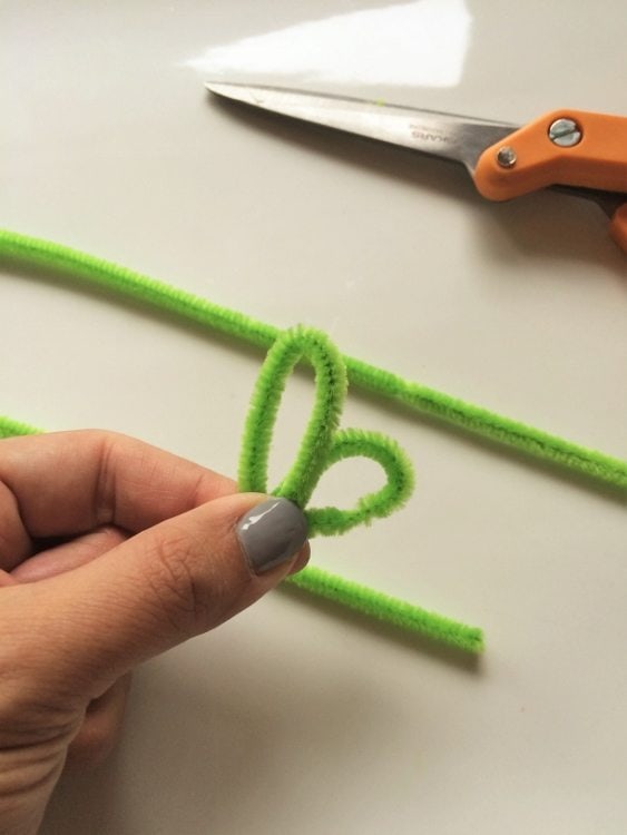 DIY Carrot Easter Eggs with Pipe Cleaners
