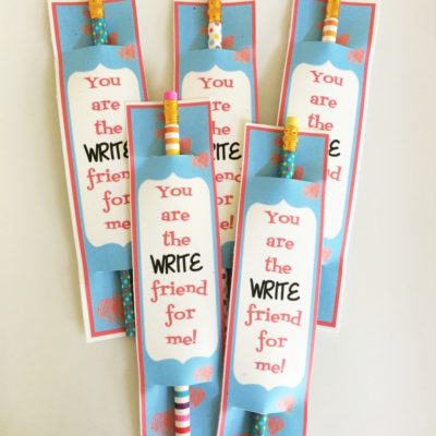 Free Pencil Valentine Printable - DIY Inspired