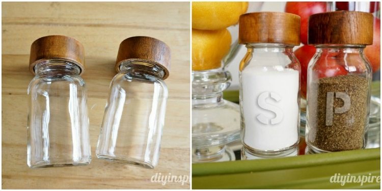 How to Etch Glass Thrift Store Makeover