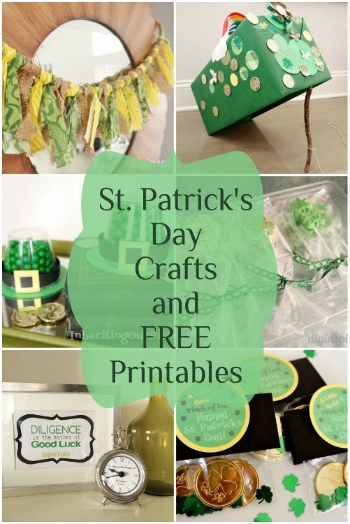 St. Patricks Day Crafts and Printables - DIY Inspired