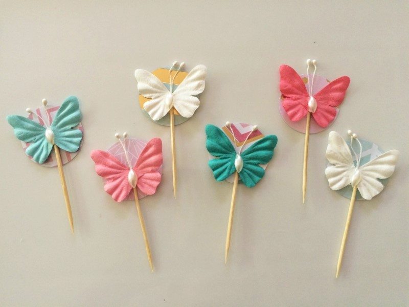 Last Minute Cupcake Toppers