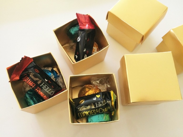 Gold and Pastel Party Favors DIY Inspired