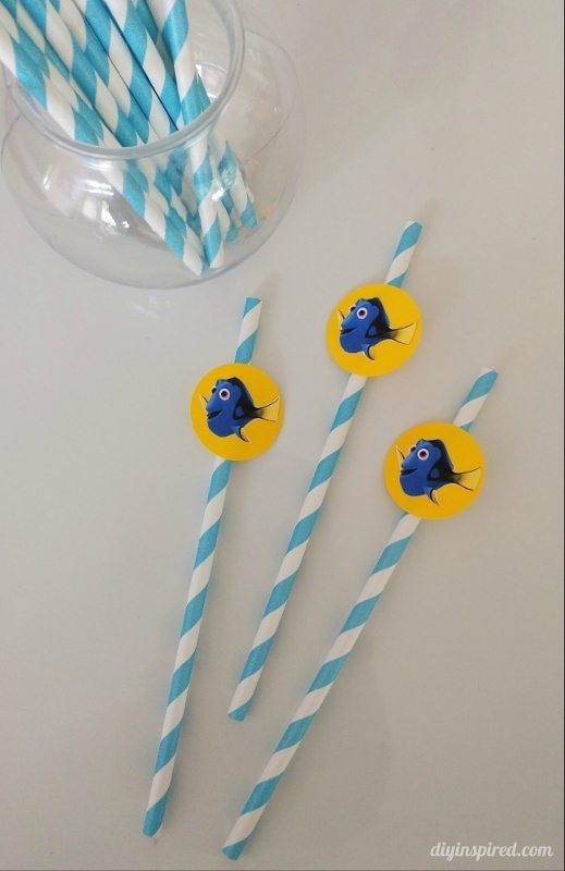 Finding Dory Party Drinking Straws