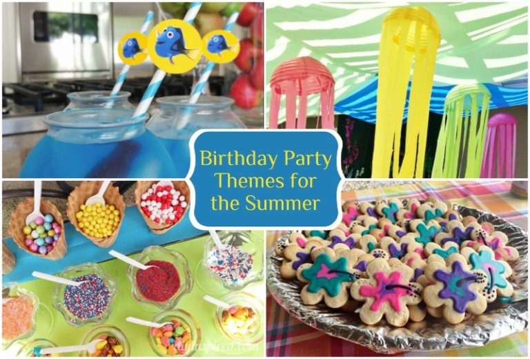 Birthday Party Themes for the Summer