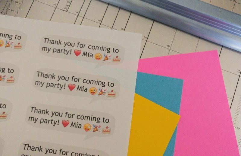 Emoji Party Favors Printable