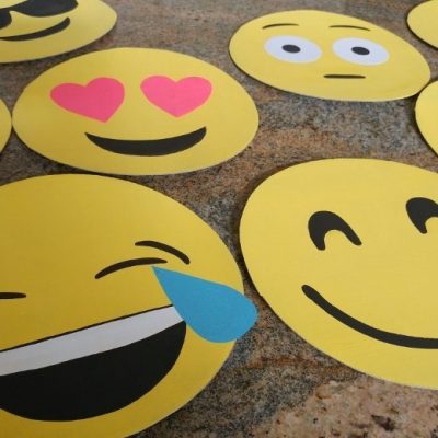 How to Make Cardboard Emoji Faces