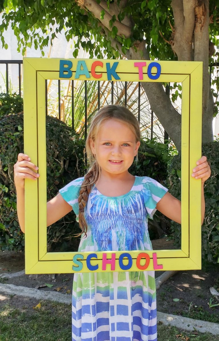 Back to School Photo Frame
