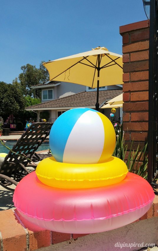 Emoji Pool Party Decorations - DIY Inspired