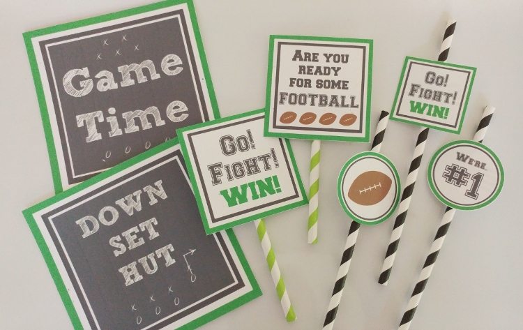 Free Football Party Printables