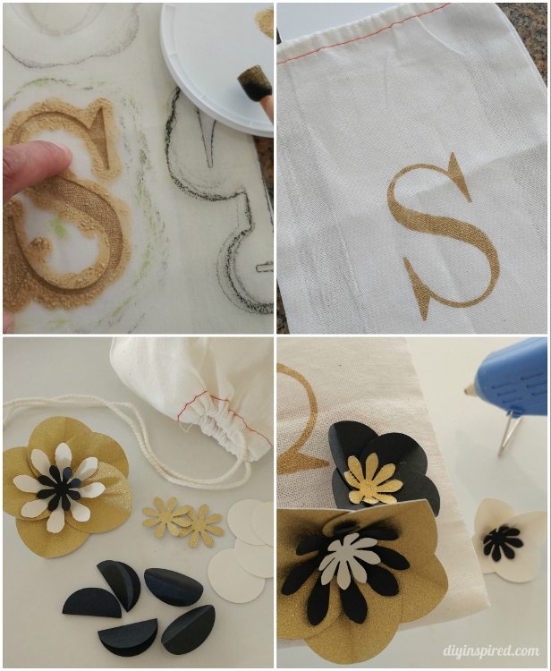 how-to-make-a-stenciled-gift-bag-with-paper-flowers-diy-inspired