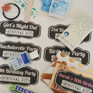 Party Survival Kit with FREE Printable - DIY Inspired