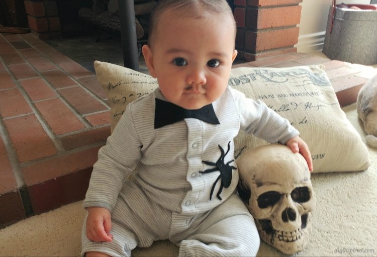DIY Baby Pubert Addams Halloween Costume