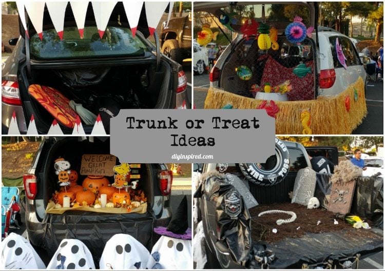Trunk or Treat Decorating Ideas