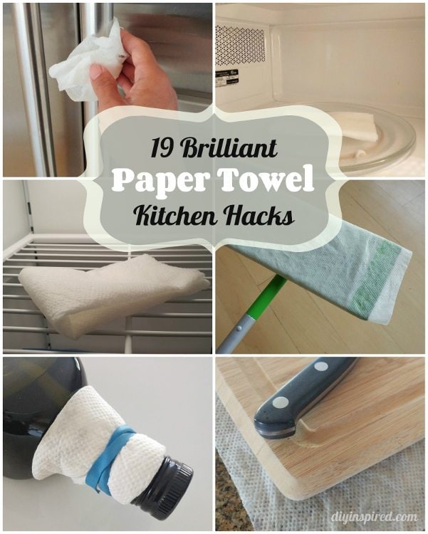 brilliant-paper-towel-kitchen-hacks-diy-inspired