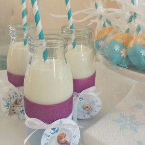 frozen glitter glasses