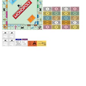Elf Monopoly and Twister - DIY Inspired
