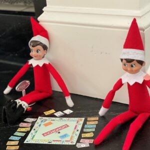 Printable Elf Monopoly Game - DIY Inspired