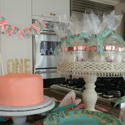 First Birthday DIY Cake Toppers