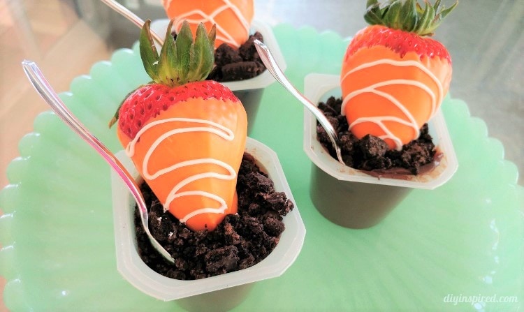 Easy Carrot Patch Pudding Cups