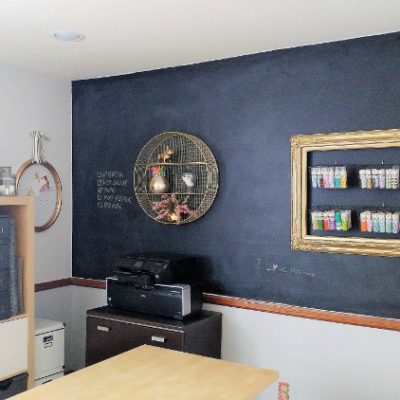 How to Paint a Chalkboard Wall
