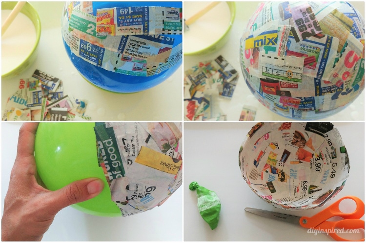 Paper Mache with a Balloon