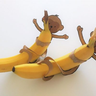 Printable Monkeys for Banana Treats