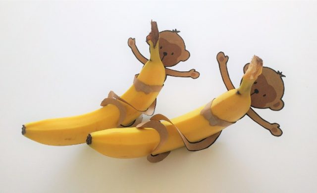 Easy Monkey Banana Treats - Free Printable! - DIY Inspired