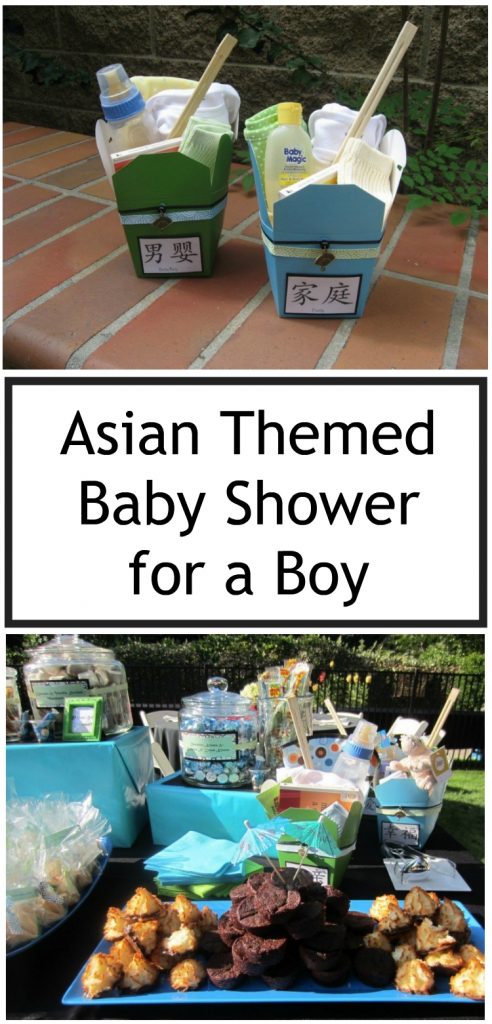 Asian Themed Baby Shower for a Boy