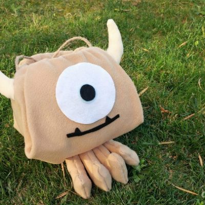 Monsters Inc Trick or Treat Pail - DIY Inspired