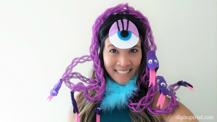 Celia Monsters Inc DIY Costume