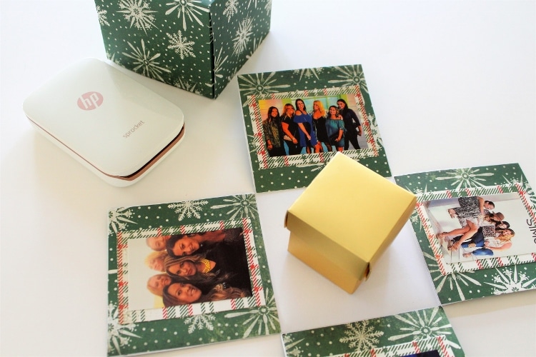 DIY Paper Pop Out Photo Gift Box DIY Inspired