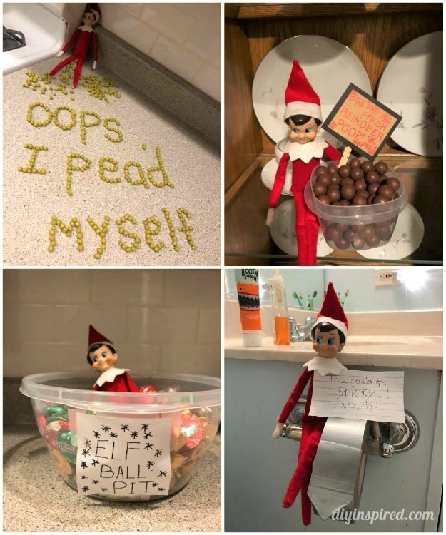 Clever and New Elf on the Shelf Ideas - DIY Inspired