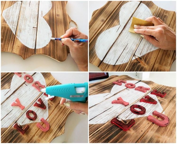 Love You More Wooden Sign Diy Inspired, Love You More Wooden Sign