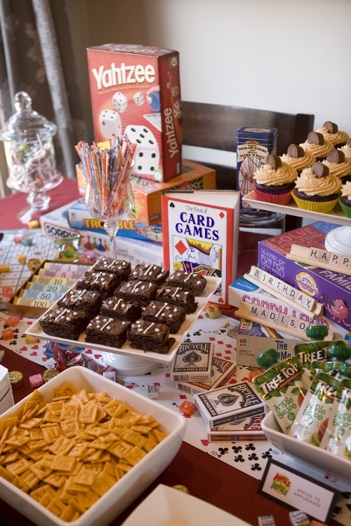 Game Night Ideas for a Birthday Party - DIY Inspired
