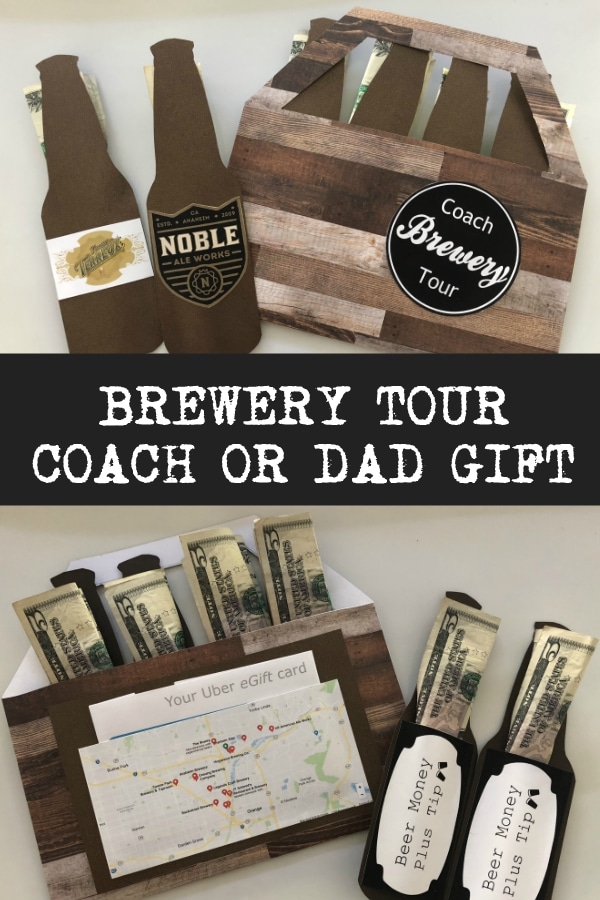 Give the Perfect Gift for Coach or Dad Using this Fun Brewery Tour Idea