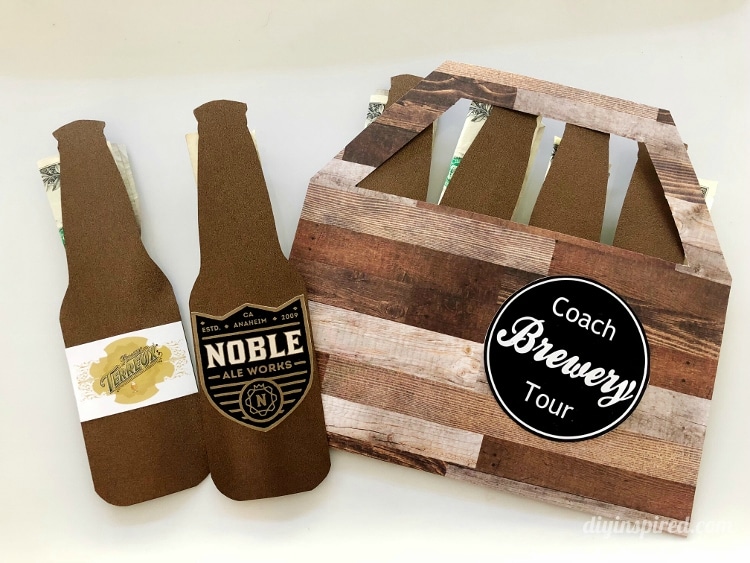 DIY Brewery Tour Gift for Coach or Dad