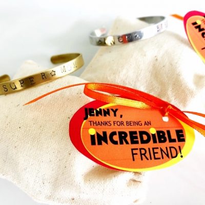 DIY Stamped Metal Bracelets