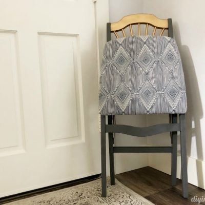 DIY Folding Chair Makeover