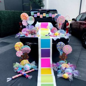 Trunk or Treat Candyland - DIY Inspired