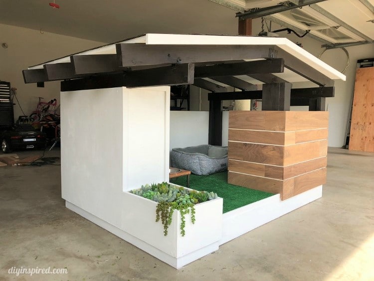 Mid Century Modern DIY Dog House Build - DIY Inspired