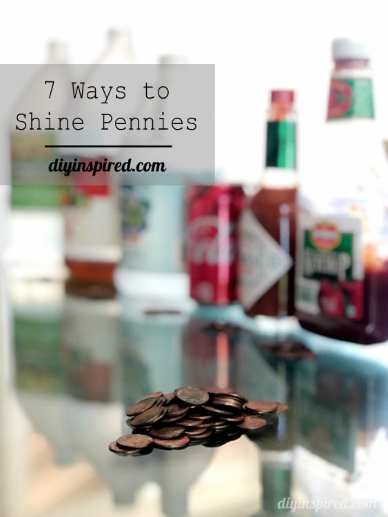 Tarnex to shine your pennies before crafting