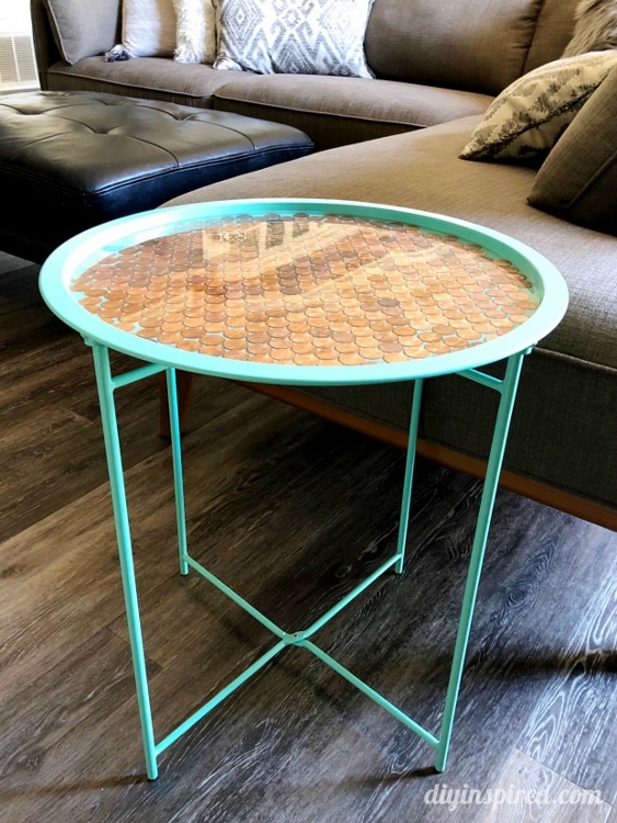 DIY Penny Table