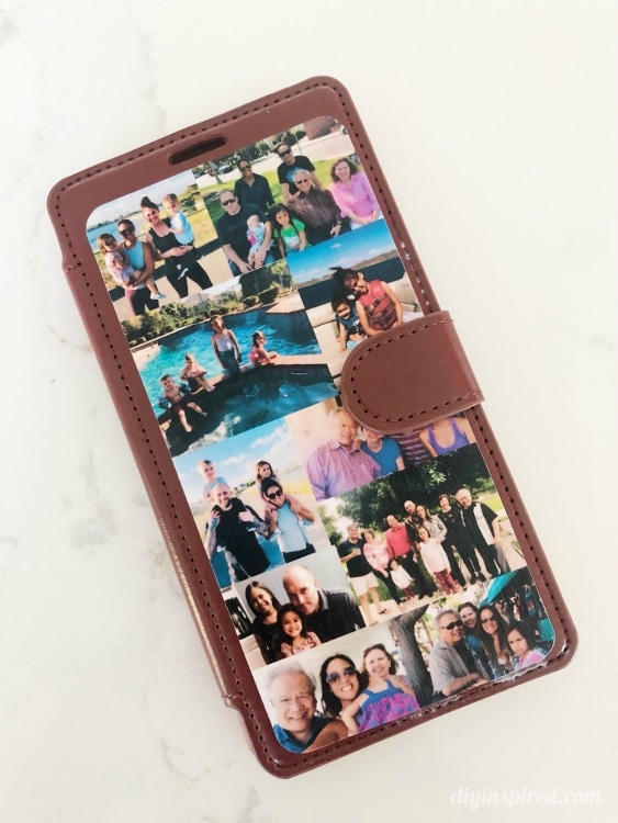 DIY Photo Cell Phone Case Father's Day Gift