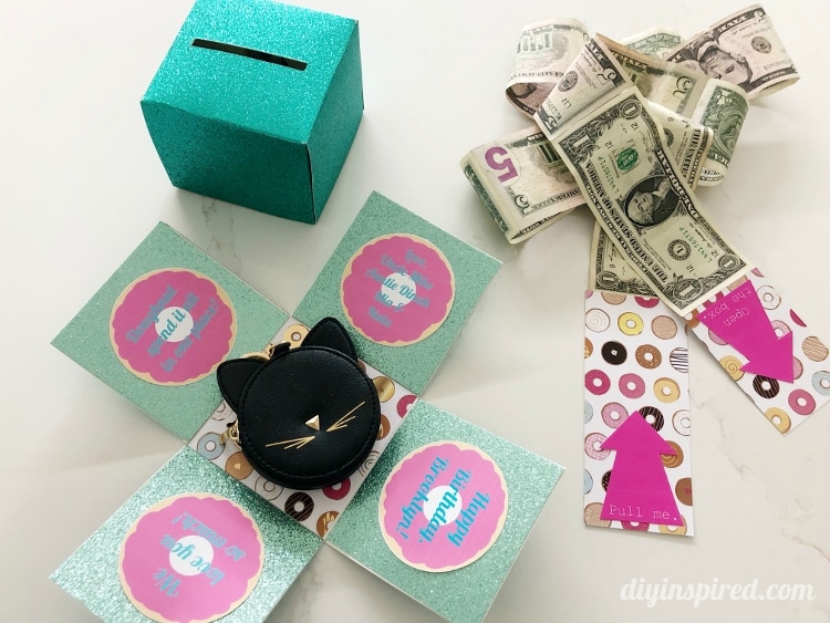 DIY Pop Out Money Gift Box