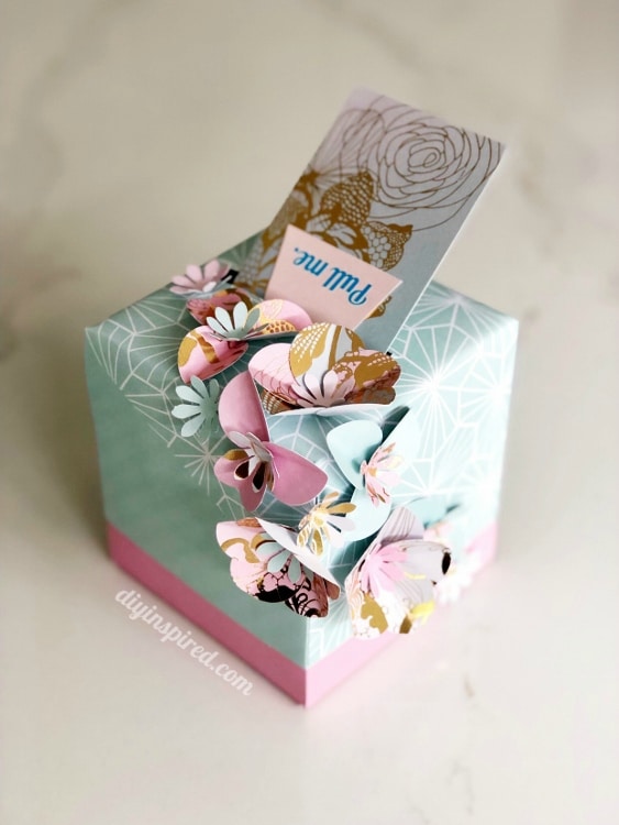 Gift Box / Explosion Box / Money Gift Box / Mother's Day Gift 